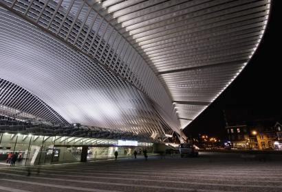 Liège - Gare de Liège-Guillemins - architecte Santiago Calatrava